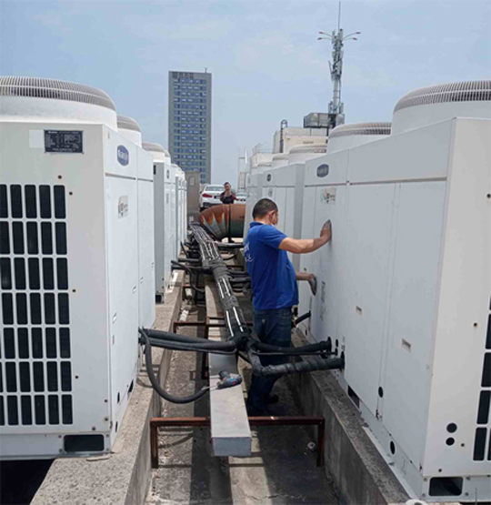 赣州市中央空调制热和不制冷系统维修方法